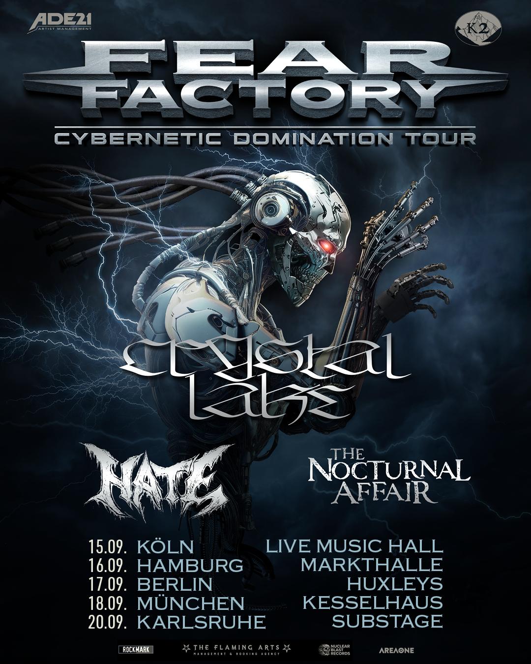 Fear Factory - Cybernetic Domination Tour