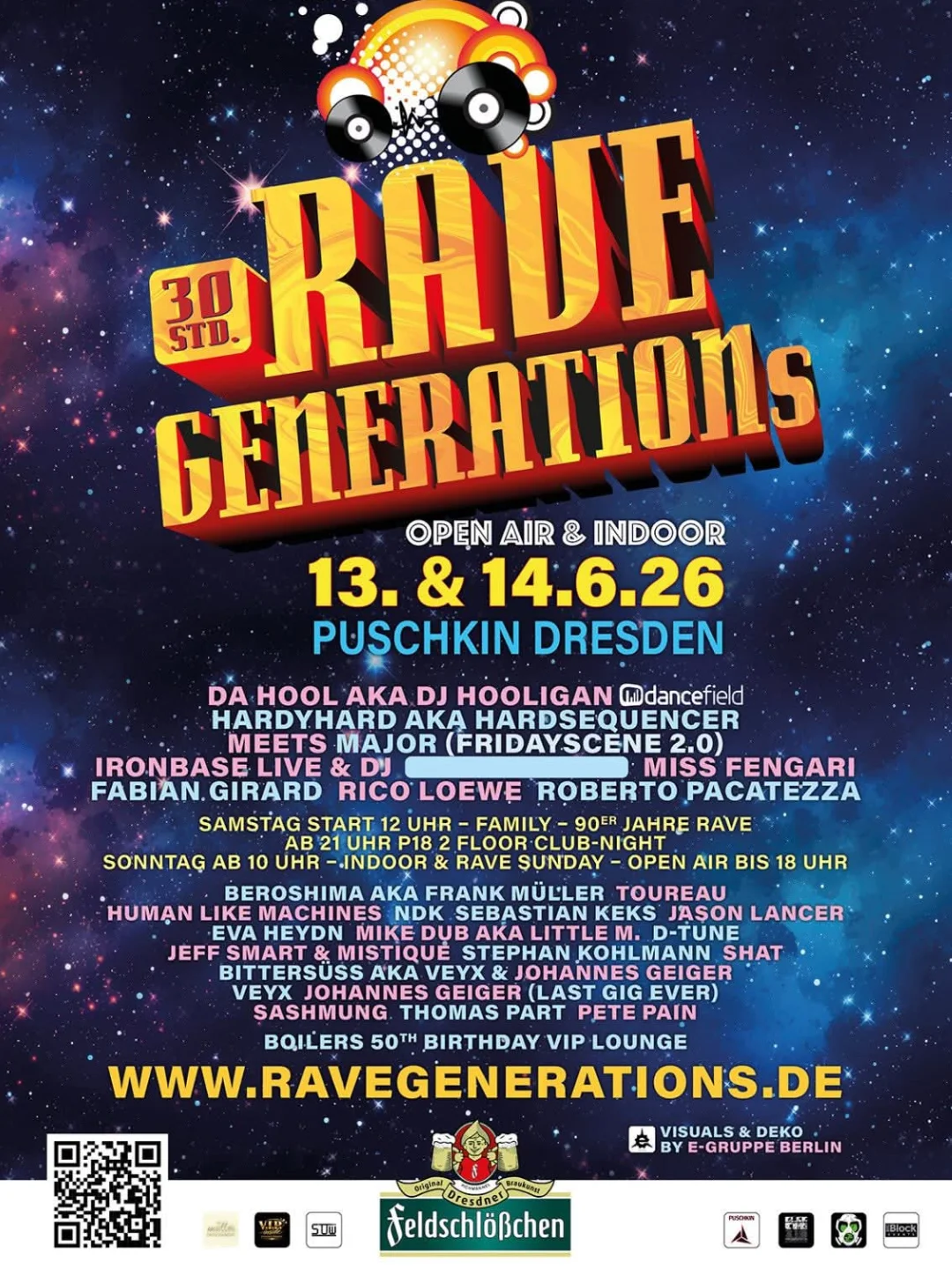 RAVE GENERATIONS - Sunday (Open Air)