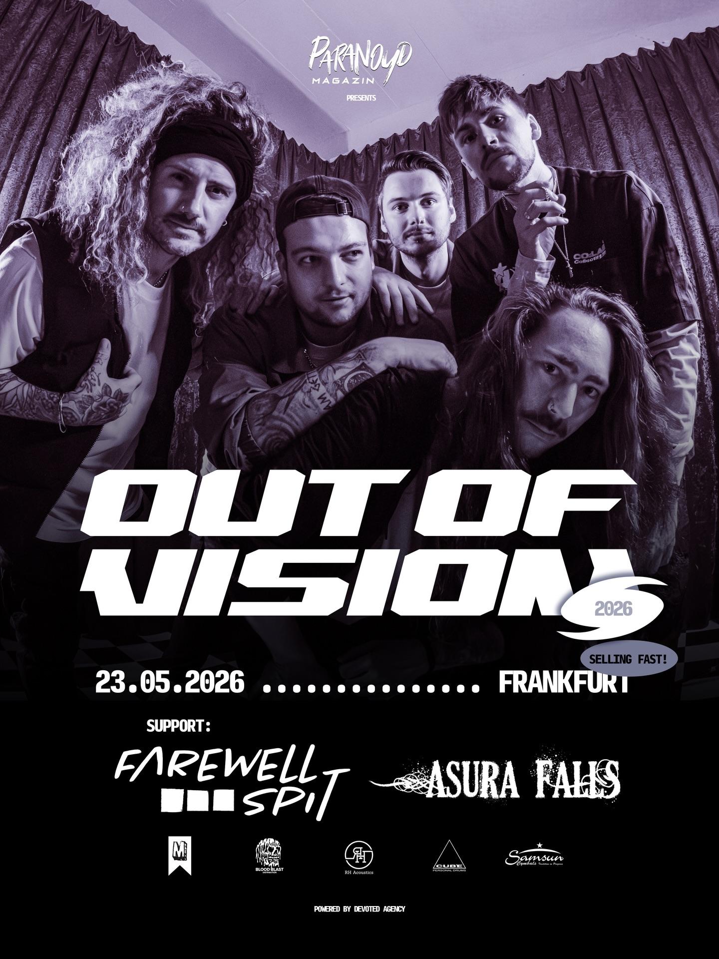 Elfer Club, Frankfurt mit farewellspit_official & asura__falls_band