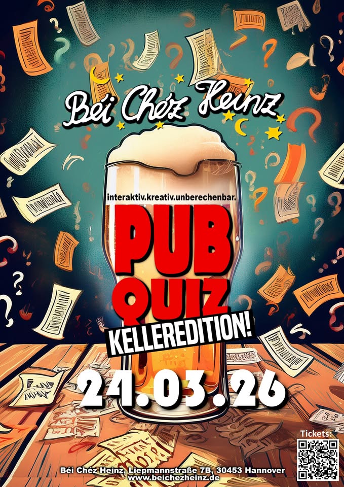 11. großes Pub Quiz // im Béi Chéz Heinz 