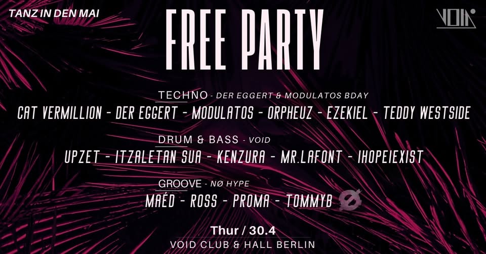 FREE PARTY - TANZ IN DEN MAI