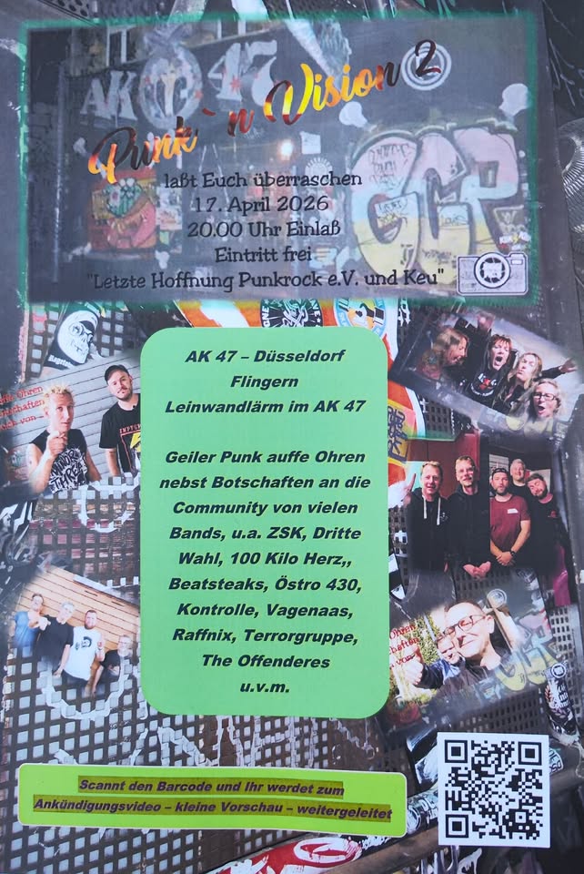 Punk'n Vision - Punkrock, Videos, kalte Getränke