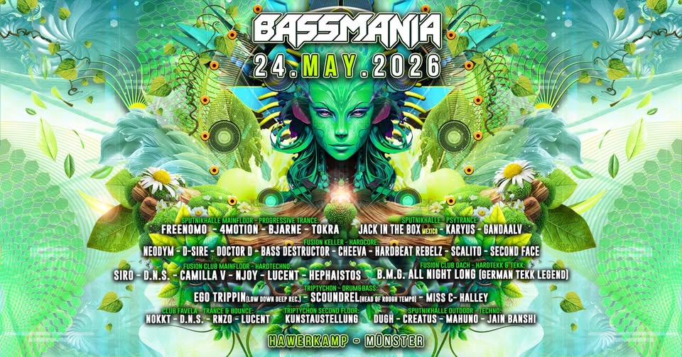 12ter July: Die grosse Bassmania am Hawerkamp