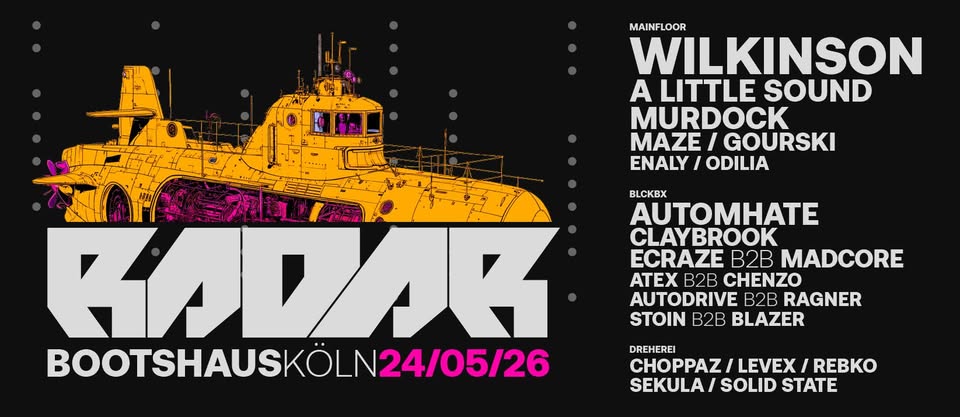 RADAR DRUM&BASS w/ WILKINSON and more
