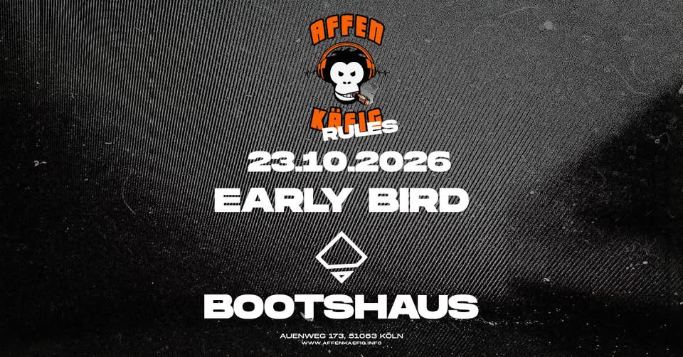 AFFENKÄFIG RULES // BOOTSHAUS KÖLN