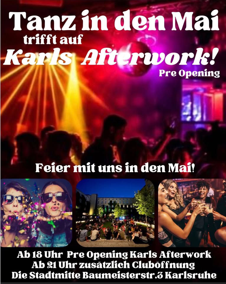 Tanz in den Mai & Afterwork Pre-Opening 