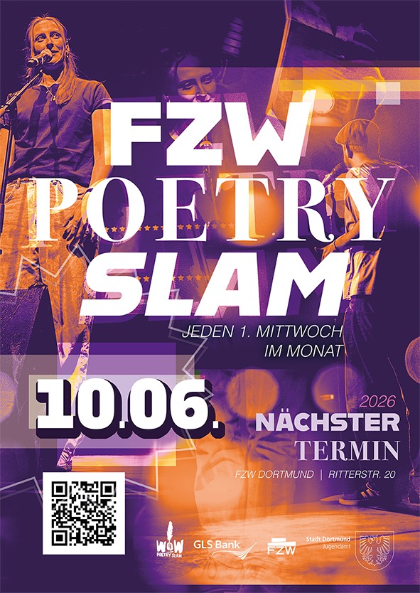 FZW Poetry Slam JUNI - FZW DORTMUND