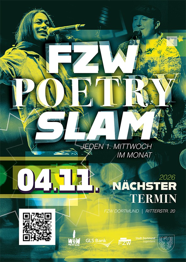 FZW Poetry Slam NOVEMBER - FZW DORTMUND