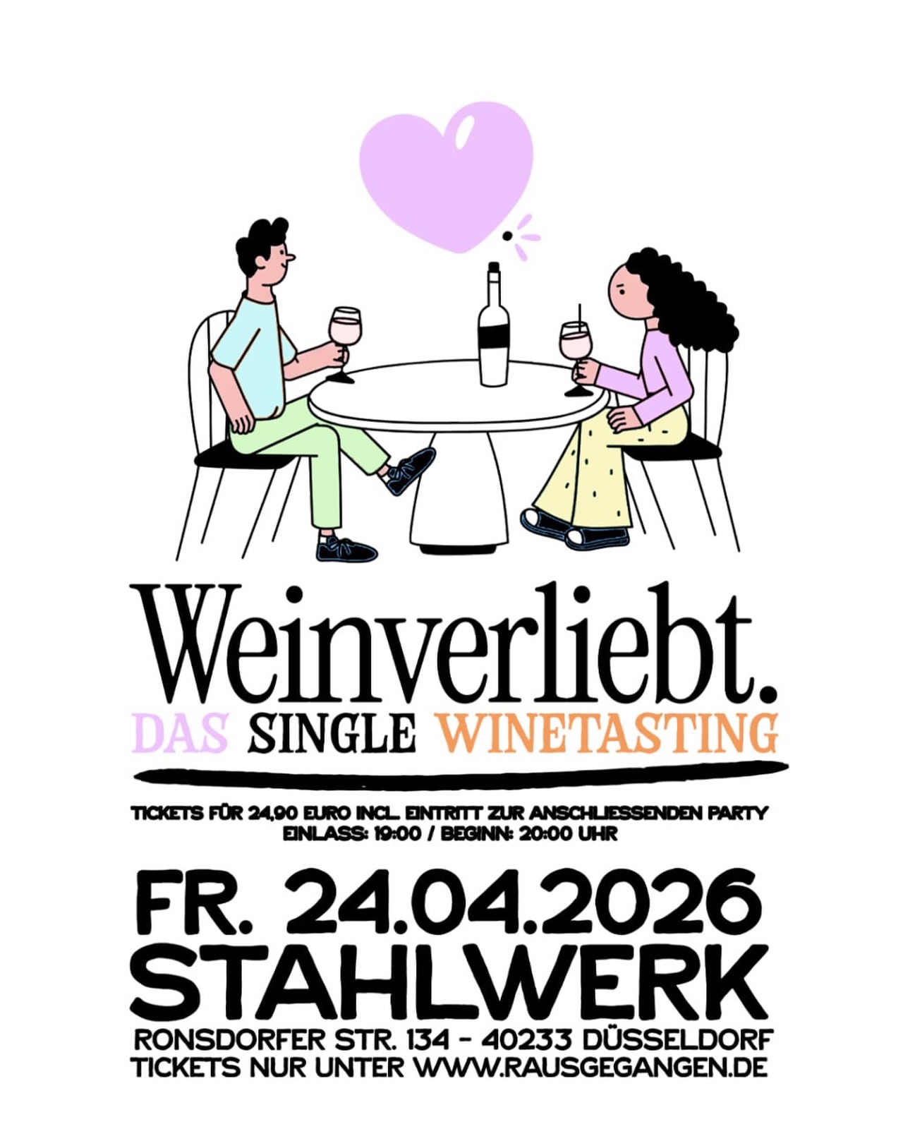 Weinverliebt: Party bei Groove Department