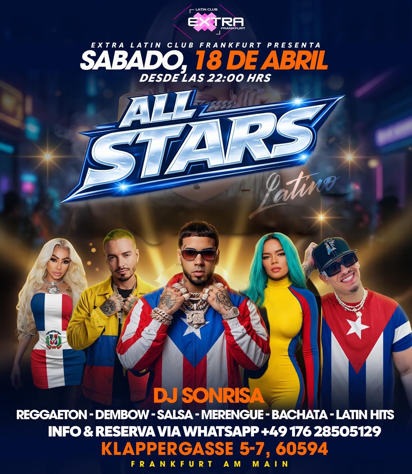 All Star Reggaetón Night