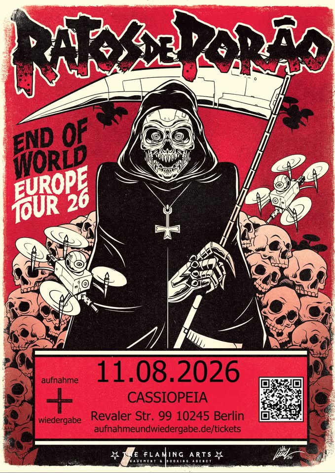 Ratos de Porão + Ruinache // Cassiopeia, Berlin