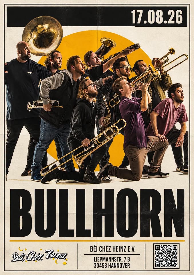 BULLHORN (Hip Hop-Soul-Brass / Australien) // im Béi Chéz Heinz 