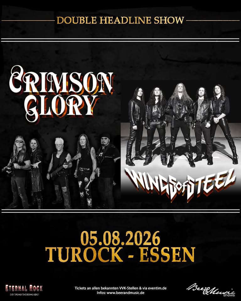 CRIMSON GLORY & WINGS OF STEEL - ESSEN