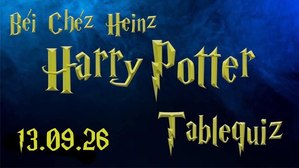 Harry Potter Tablequiz // im Béi Chéz Heinz 