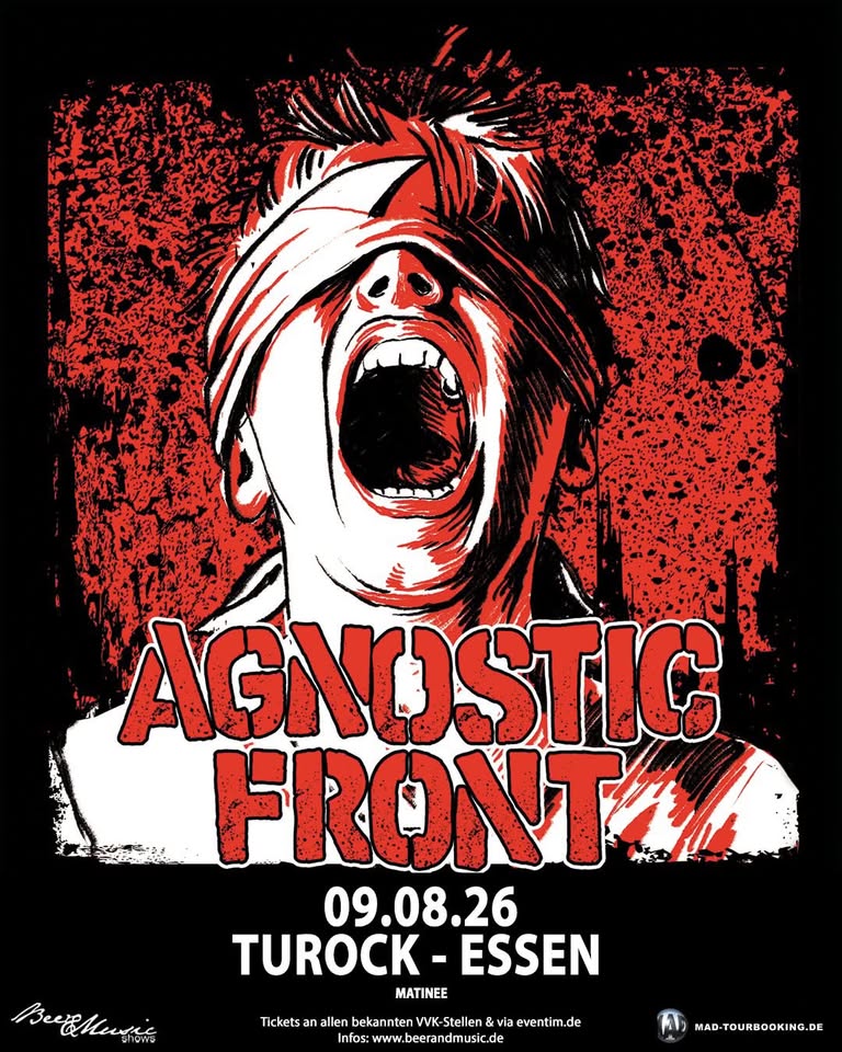 AGNOSTIC FRONT & Gäste: Eyes Of Tomorrow - Sunday Matinee - Essen 