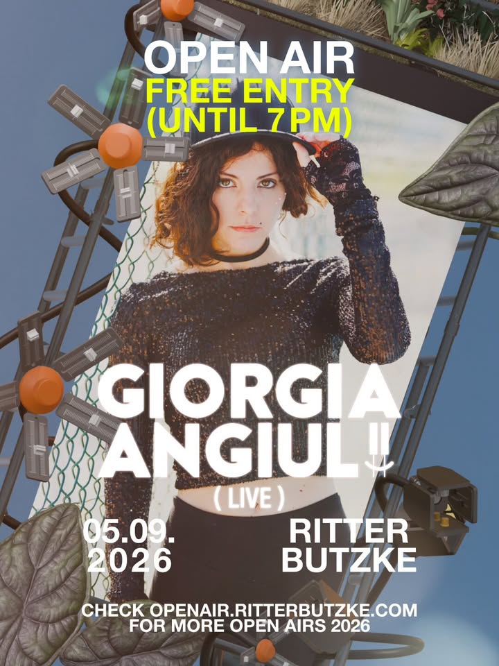 Giorgia Angiuli Live (Open Air) @ Ritter Butzke