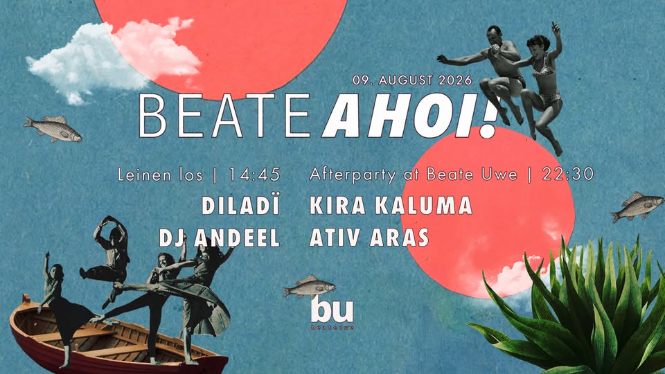 BEATE AHOI! /// Beate Uwe Bootsparty 2026