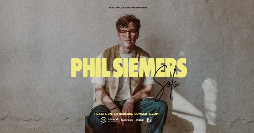 Phil Siemers • Solo • 04.10.2026 Leipzig