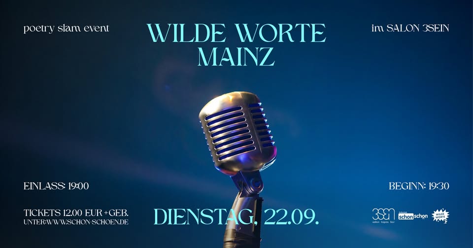 Wilde Worte – Poetry Slam im 3Sein 