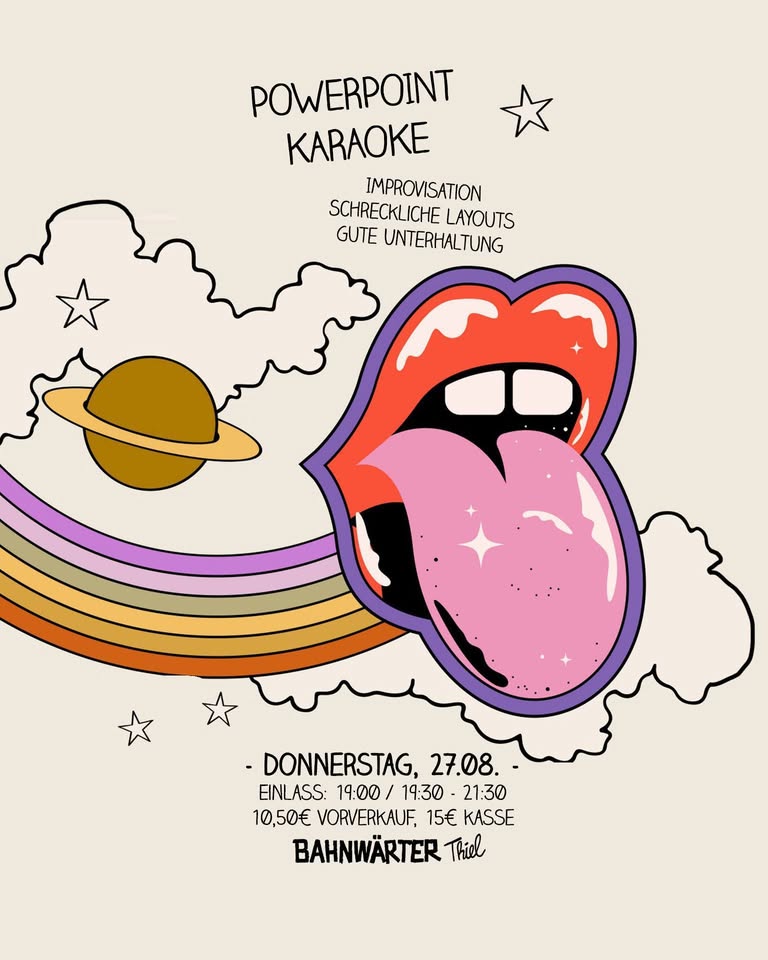 PowerPoint Karaoke | Bahnwärter Thiel