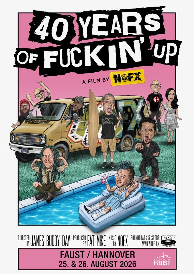 NOFX - 40 YEARS OF FUCKING UP (OV) • Hannover • Faust