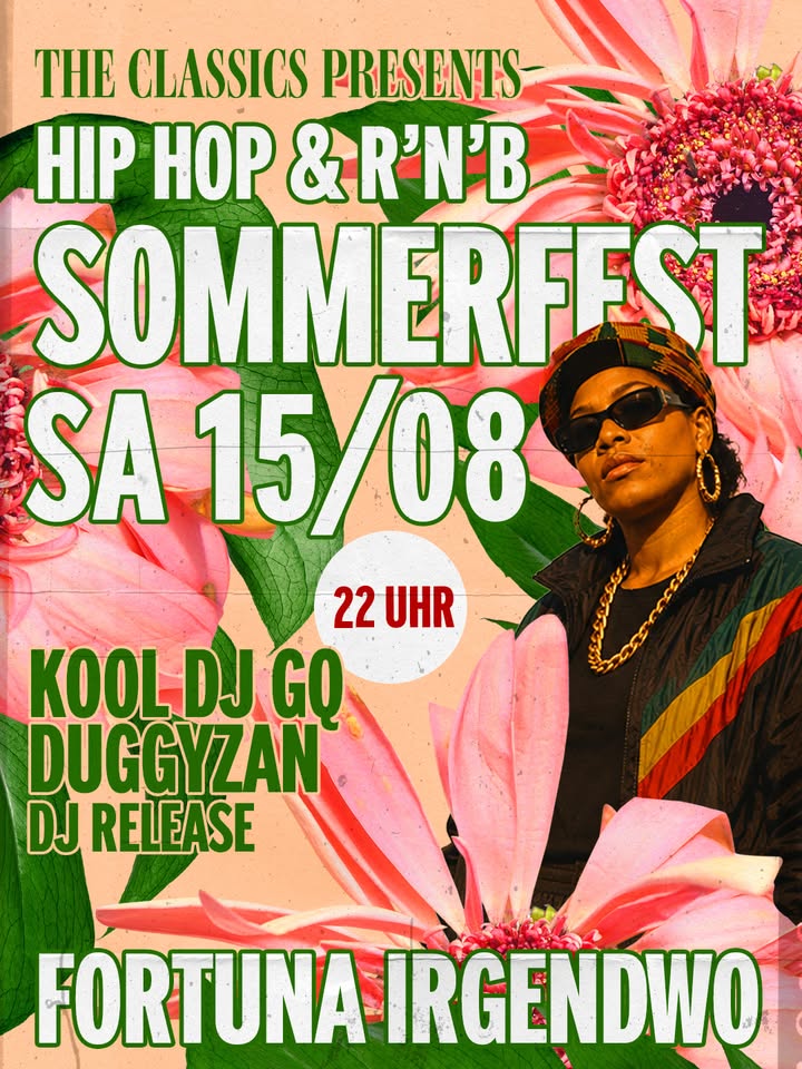 HipHop&RnB Sommerfest Frankfurt I Indoor+Outdoor