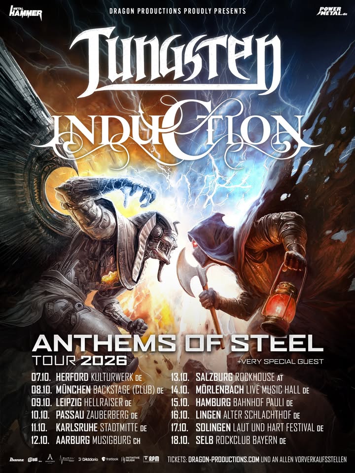Tungsten & Induction - Anthems of Steel Co-Headliner-Tour