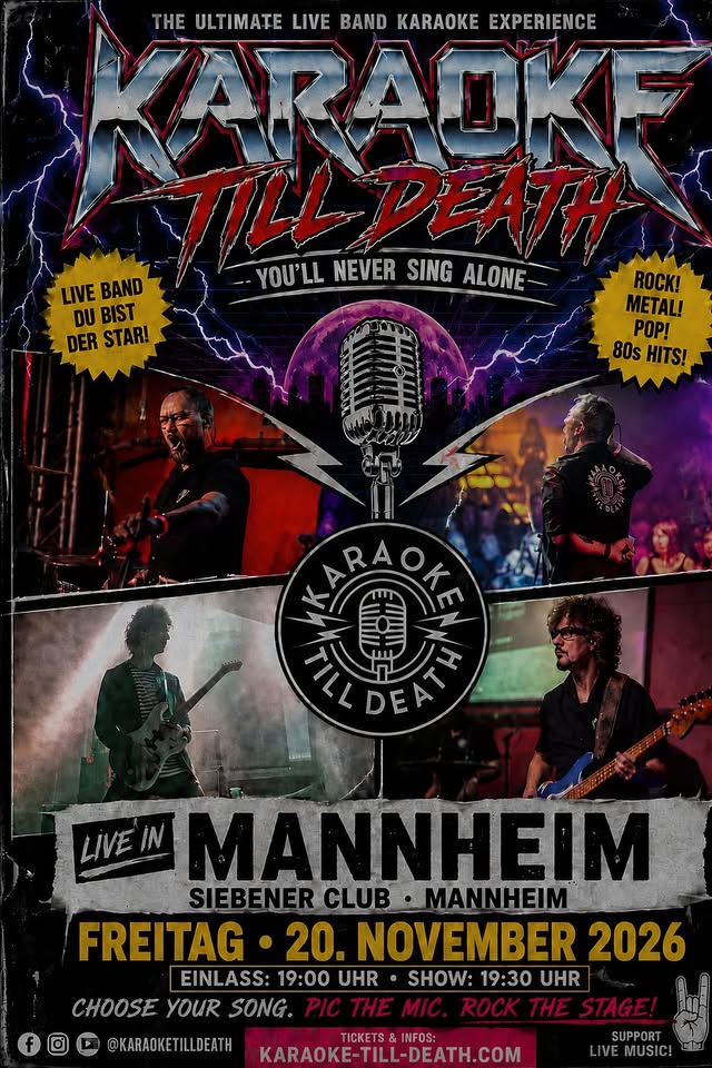 🔥 KARAOKE TILL DEATH – DIE ZWEITE! 🔥