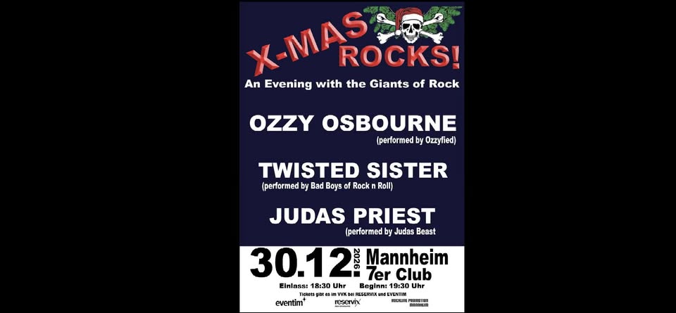 XMAS Rocks! 2026 • Mannheim