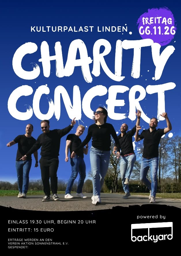 BACKYARD LIVE IM KULTURPALAST – CHARITY KONZERT