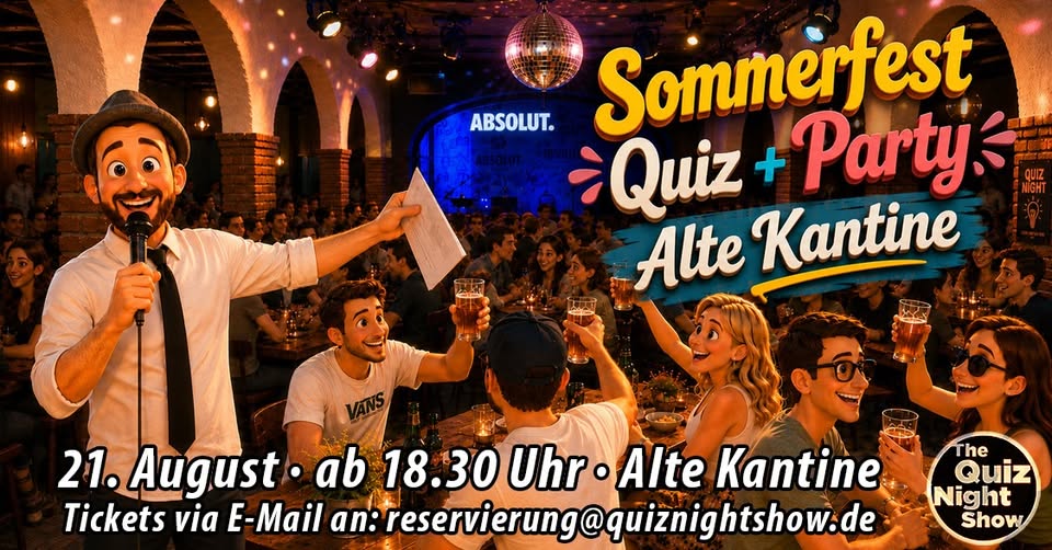 Quiz Night #582.2 - Allgemeinwissen (Sommerfest Quiz im Club)