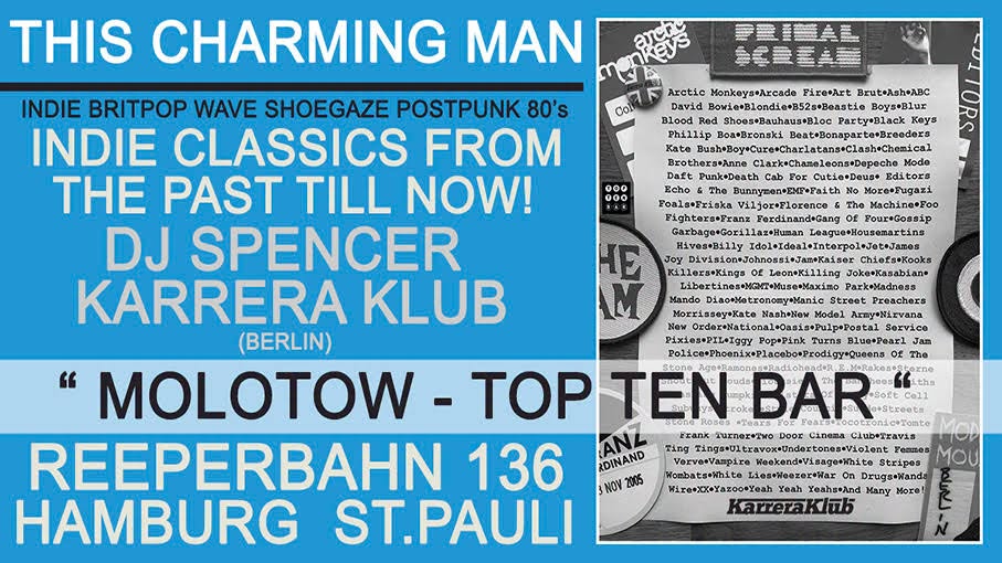 THIS CHARMING MAN - MOLOTOW TOP TEN BAR
