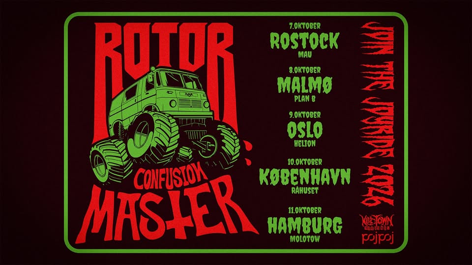Rotor + Confusion Master - Hamburg, Molotow