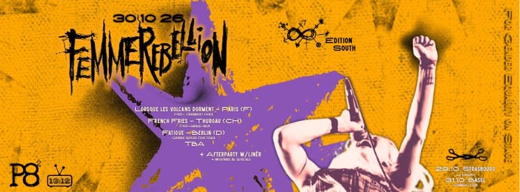 Femme Rebellion -Edition South #2- FOR GENDER EQUALITY ON STAGE
