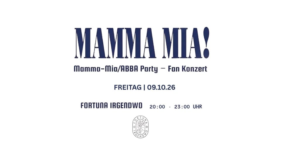 Mamma-Mia/ABBA Party – Fan Konzert