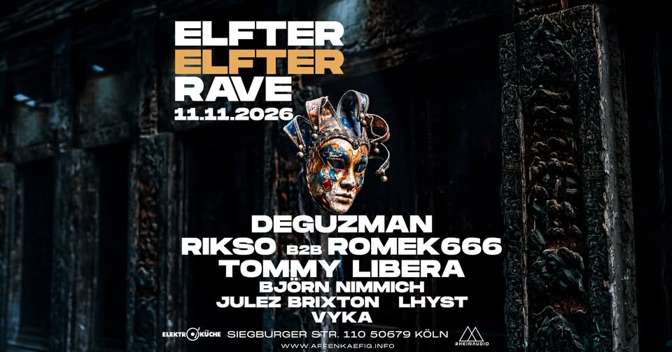 Elfter. Elfter. Rave. 