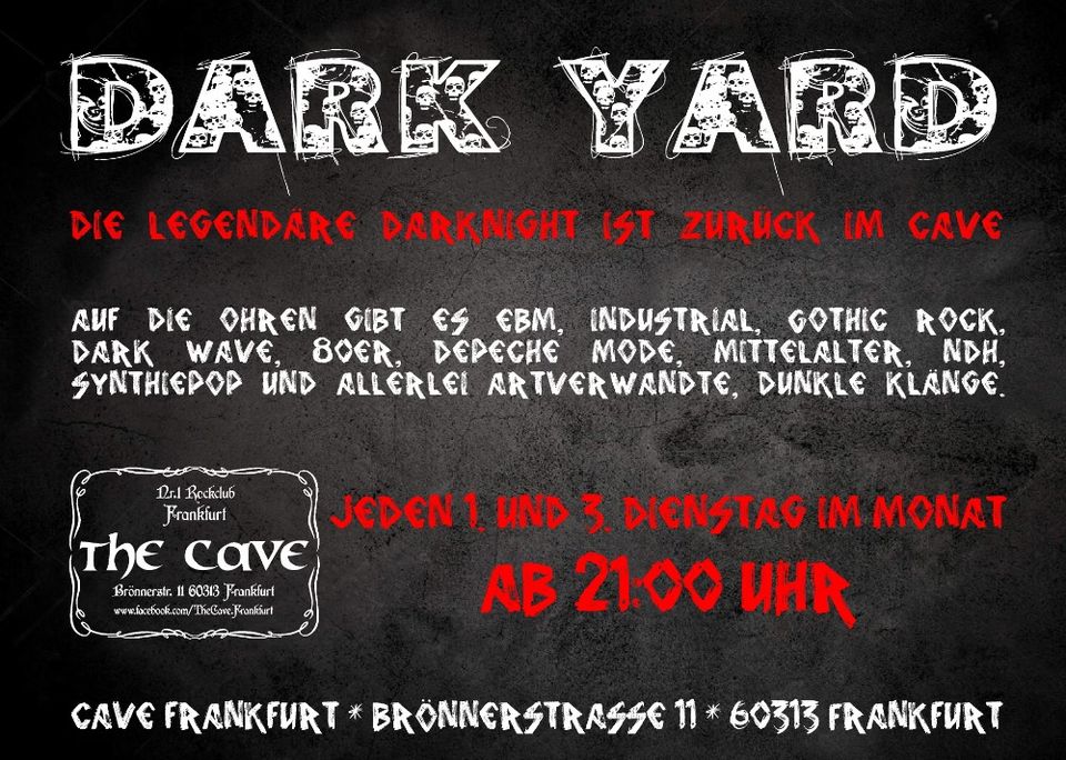 DarkYard - Die Cave DarkNight 