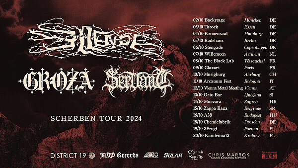 Ellende/Groza/Servant Tour