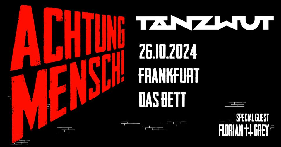 Tanzwut - Achtung Mensch! Tour 2024 Frankfurt am Main