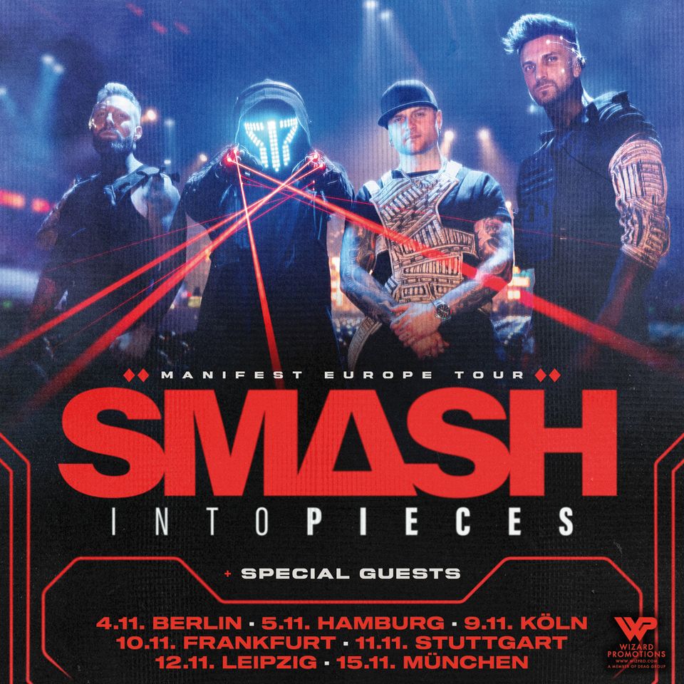 Smash Into Pieces - Manifest Europe Tour / Frankfurt