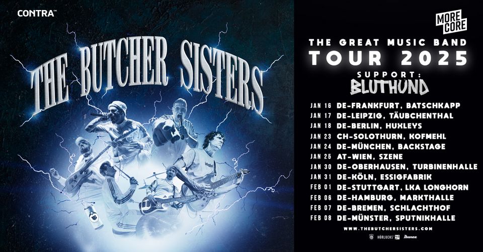 The Butcher Sisters // The Great Music Band Tour 2025 // Frankfurt