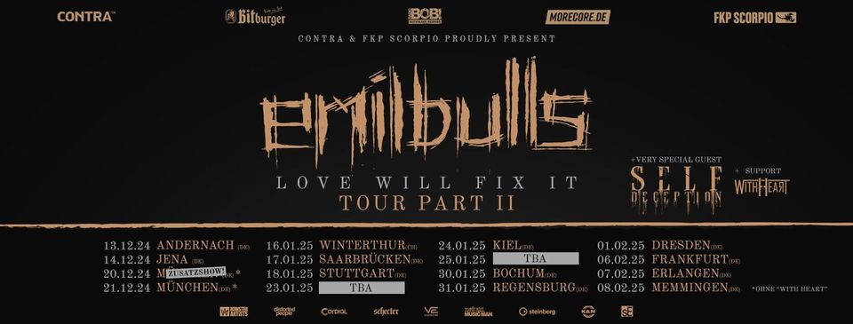 Emil Bulls // Love Will Fix It Part II // Frankfurt